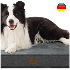 BEDSURE orthop&auml;disches Hundekissen 89x56x8cm Memory Foam Waschba