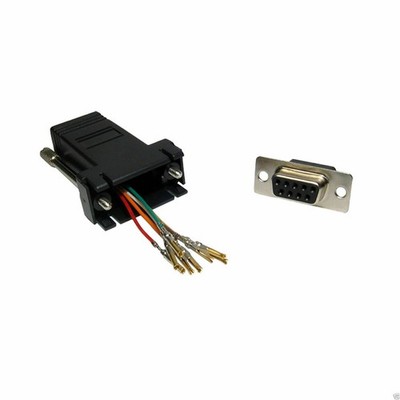 RJ45 Weibliche Buchse Zu 9 Pin Serial DB9 Weibliche Buchse Adapter
