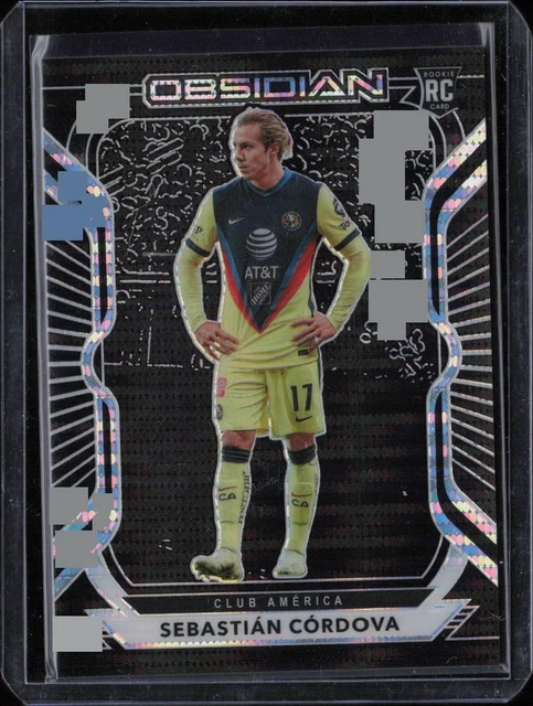 2020-21 Panini Obsidian #91 Sebastian Cordova White Pulsar #/11