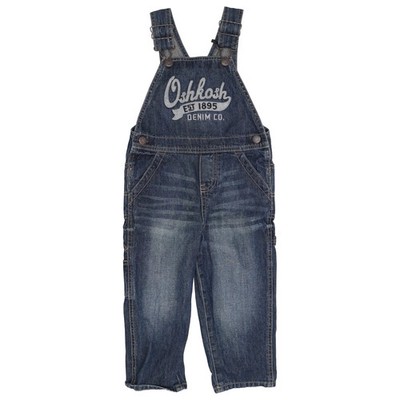 OshKosh B'gosh, Latzhose, Größe: 92, Blau, Baumwolle, Unisex (Kinder) #d1R