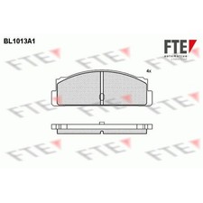 Disque de frein Fiat X1/9