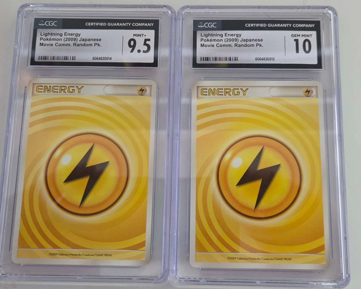 Energy Pokémon TCG Grade 10 Japanese Individual Collectible Card