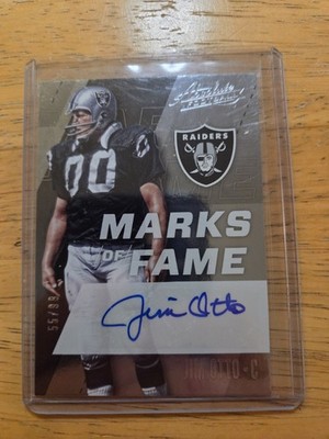 2017 Panini Absolute - Marks of Fame Jim Otto #MF-JO /99 