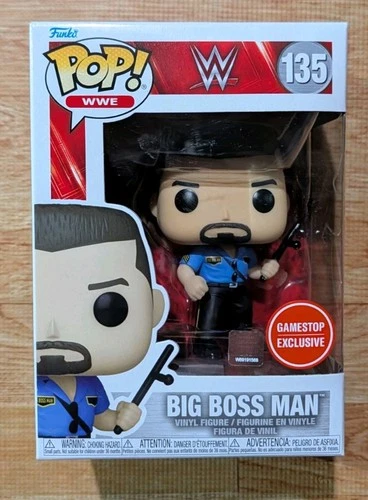Funko Pop! Vinyl: WWE - Big Boss Man - GameStop (Exclusive) #135