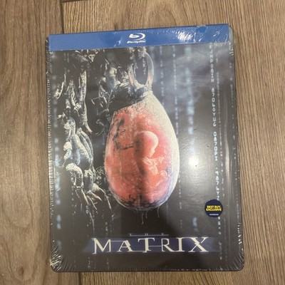 The Matrix (1999) Blu-ray Steelbook Best Buy Exclusive BRAND NEW SEALED (tear)