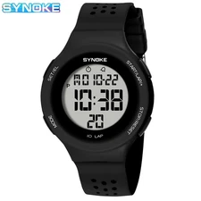 Waterproof Watches LED Digital Watch Alarm Watch Boys Girls Sports Kids Children