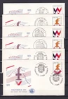 [LG80910] Belgium N°1599/1600FDC Music First Day Cover COB € 12,00 UNG