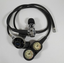 Sherwood Magnum Dive Regulator and Tekna Gauges