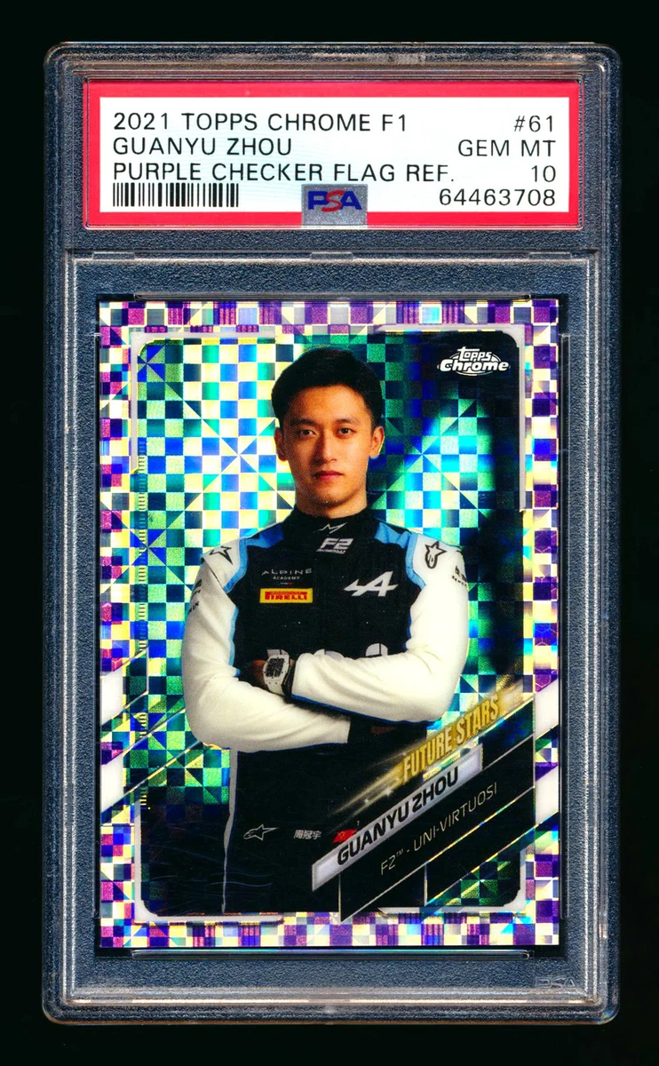 Zhou Guanyu Trading Cards for sale | eBay