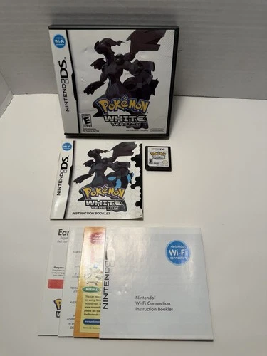Pokemon White Version (Nintendo DS, 2011) - Authentic - CIB TESTED Fast Ship!