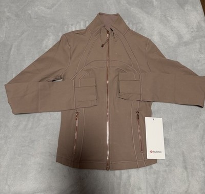 Define ジャケット *Nulu Ashen Rose US 6 JP M Lululemon Define Cropped Jacket * Nulu, Color: Ashen Rose/Rose
