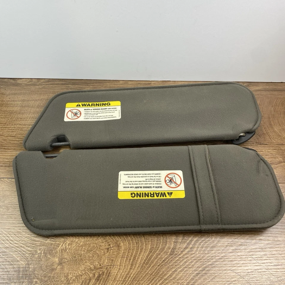 Par de parasoles grises para Ford Ranger 1989-2006 OEM Foto 4 de 4