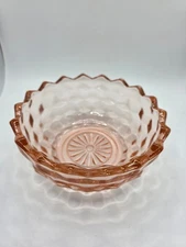 American Whitehall Peach Glass Bowl 5.5"