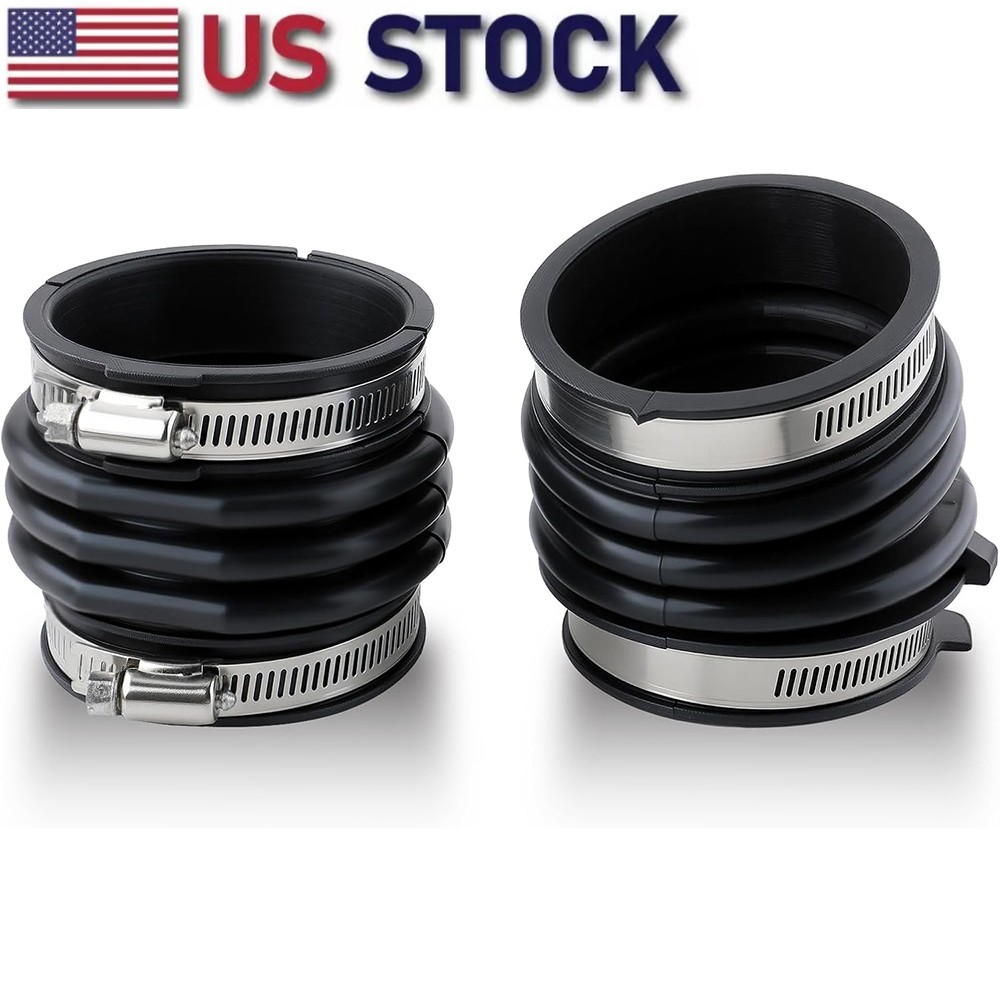 2x Engine Air Intake Hose W/Clamps for Lexus ES300 ES330 RX330 17882-20160
