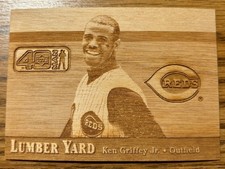 Ken Griffey Jr 2002 Upper Deck 40 Man Lumber Yard MVP HOF Mariners Reds