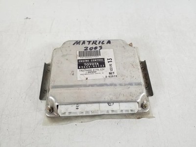 TOYOTA MATRIX E13 Motorsteuergerät 89666-02133 2003 21436261