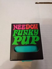 New, Sealed Needoh Funky Pup Teal - Squishy Stress Relief Toy Tik Tok Viral