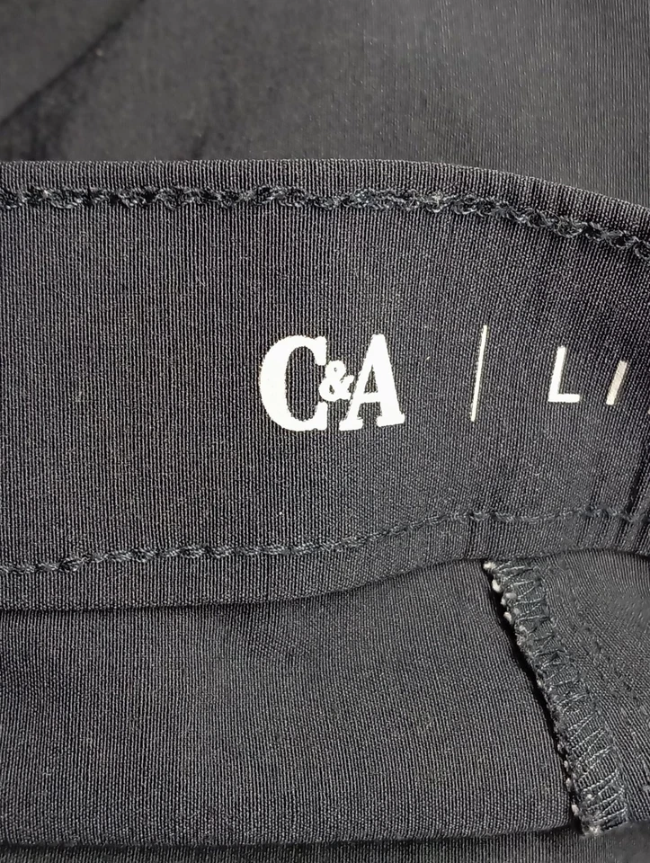 C&A Pantalón tobillero Mujeres Pantalón Talla EU 44 azul look casual - Imagen 4 de 4