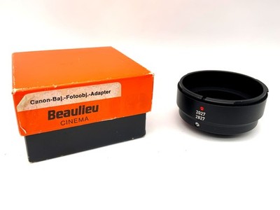Beaulieu 2027 / 2827 Lens Mount Converter (Canon FD - C-Mount)