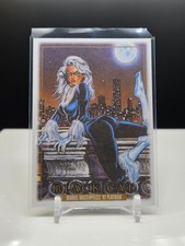 2024 Skybox Marvel Masterpieces '92 Platinum Black Cat Canvas #5
