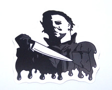 Halloween - MICHAEL MYERS Cut Sticker Decal Movie Horror Film The Boogeyman