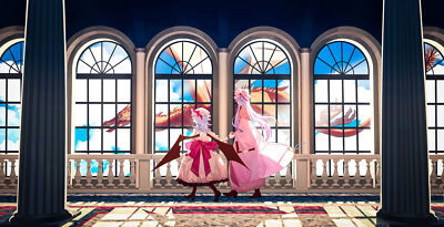 Anime touhou  patchouli knowledge remilia Playmat Gaming Mat
