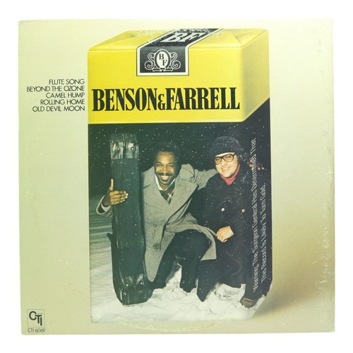 Benson & Farrell LP CTI 6069 VG+ 1979 Jazz Funk Original Inner Gatefold Cover - Picture 4 of 7
