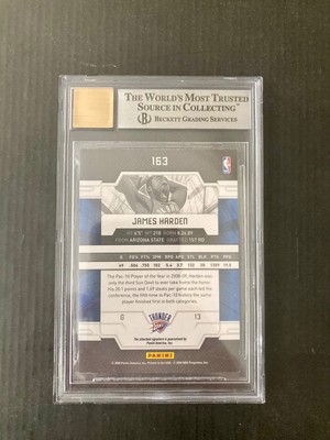 2009-10 Panini Elite #163 James Harden RC Rookie Auto Autograph