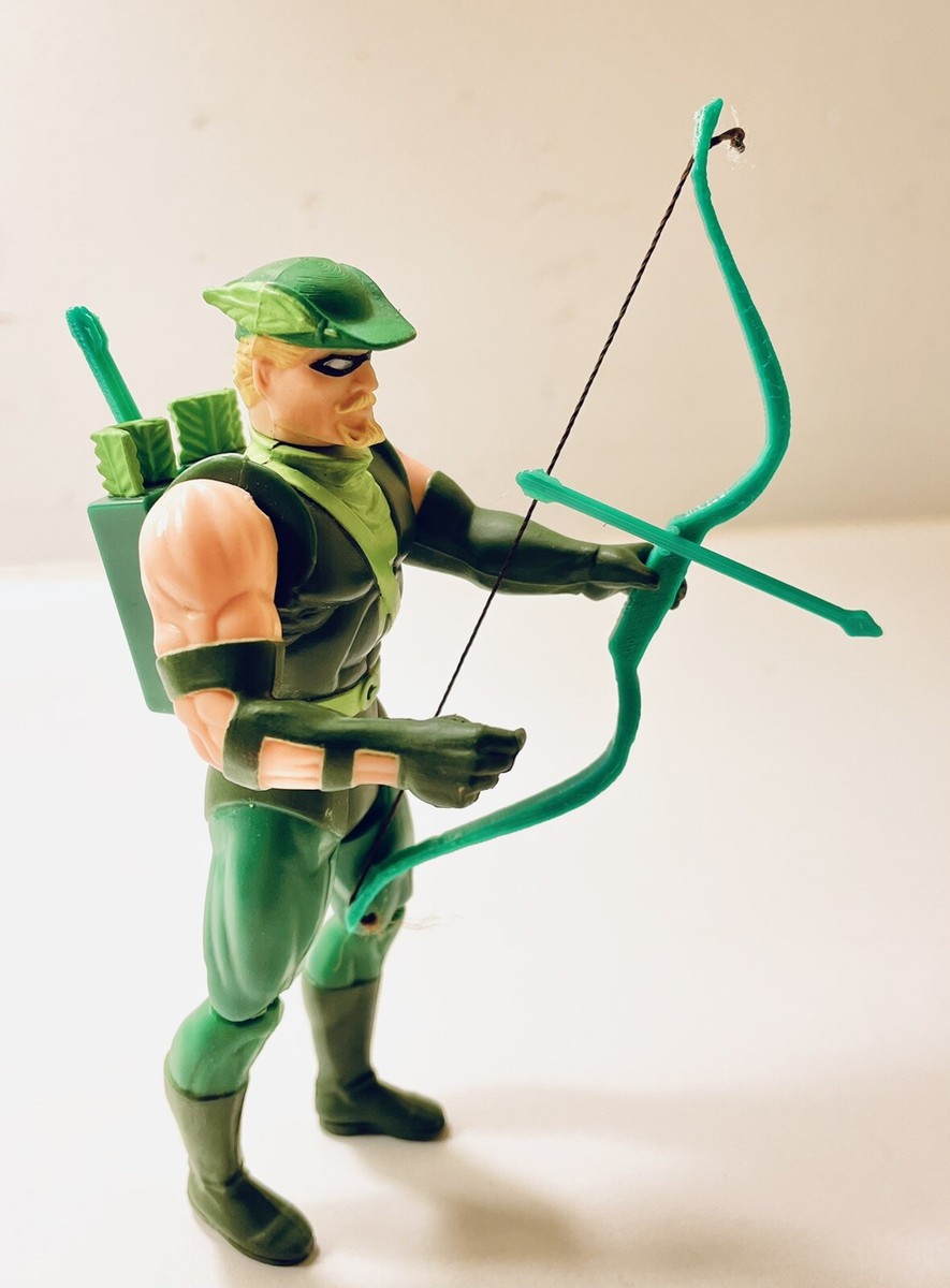 「グリーンアロー」Kenner社製アクションフィギュア（1985） Vtg kenner Super Powers GREEN ARROW original 1985 DC Comics
