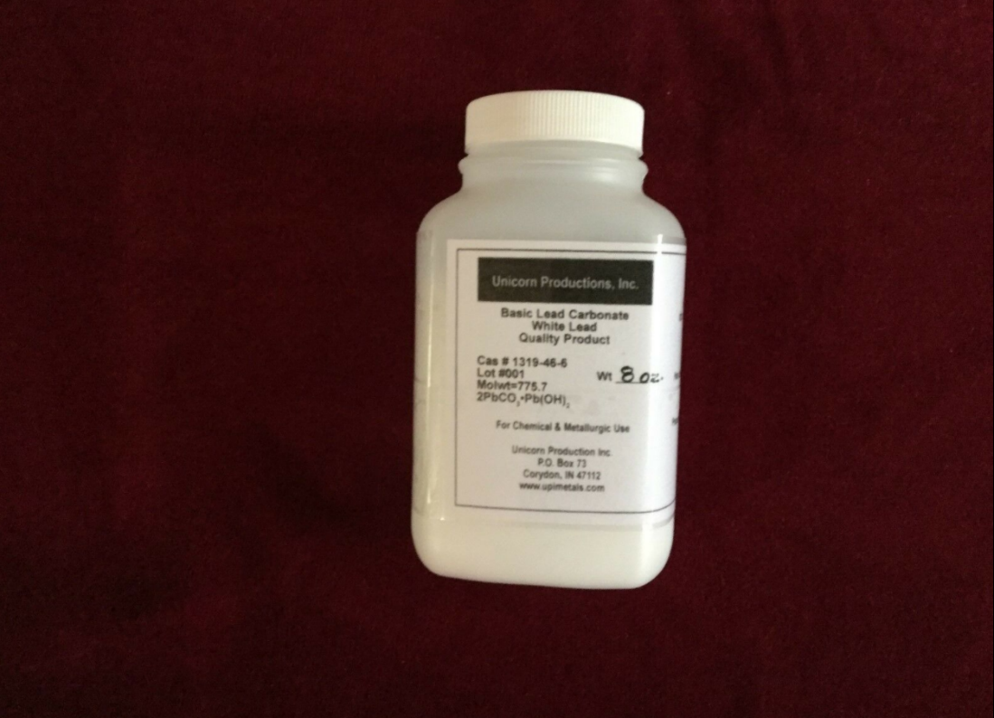 Basic Lead Carbonate 1/2 lb eBay