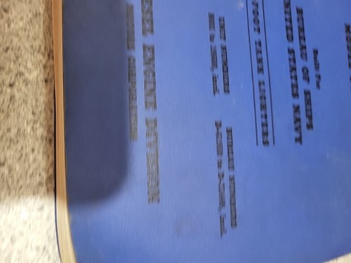 Gray Marine Diesels Model 64-HN9 Instruction Maintenance Manual Detroit Diesel - Picture 3 of 23