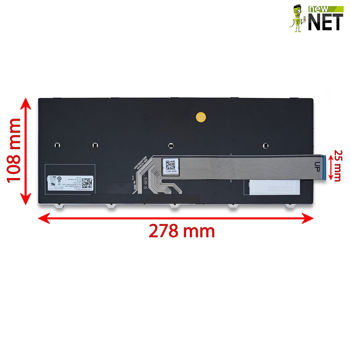 Bàn Phím Laptop Dell Latitude 14 3000 3450 3460 3470 3480 P64G P49G P49g003 P49g P53g P55g I.156499576 - Foto 9