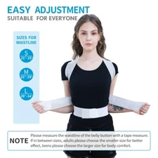 3 Pack Back Posture Correctors With S, M, L for Women, Men, Teen