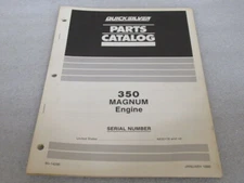 PM157 1987 Quicksilver Outboard 350 Magnum Engine Parts Catalog P/N 90-14295