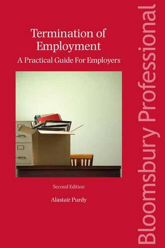 Termination of Employment A Practical Guide for Employers - PBK - Good Condition