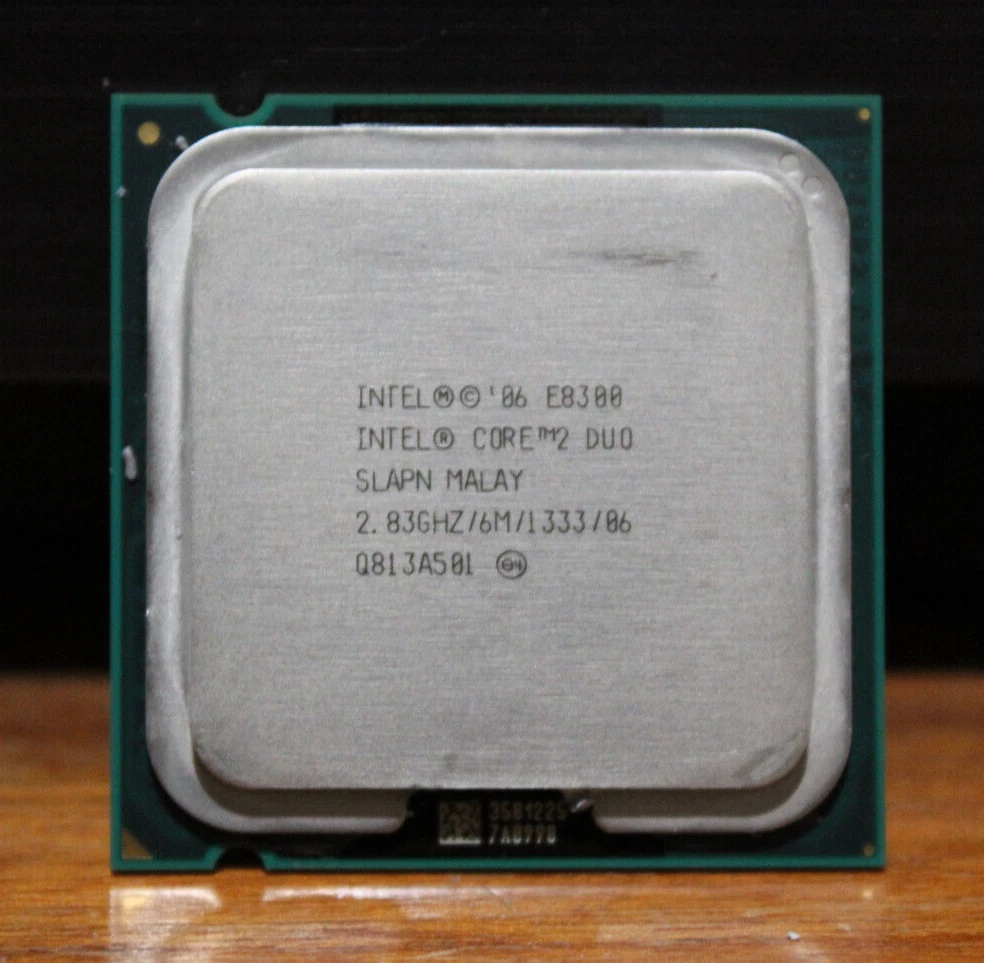 Intel Core 2 Duo E8300 Core 2 Duo Computer Processors Core for