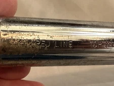 REDLINE STAMPED 11”  22.2mm FLUTED SEAT POST OLD SCHOOL BMX PRO GT HUTCH HARO