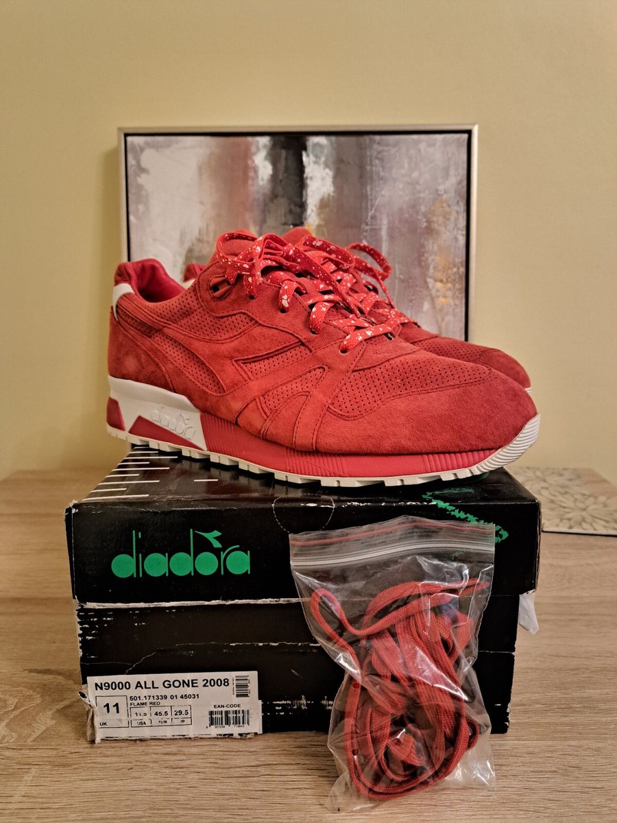 Diadora x La MJC N9000 All Gone Red (2008) UK11 Worn Once UK