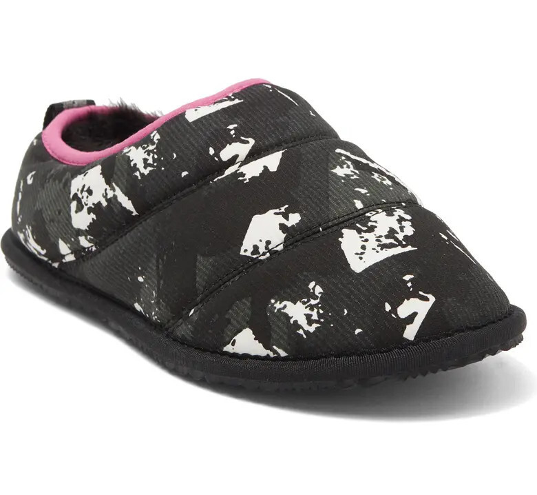 NEW SOREL Womens Go Bodega Run Faux Fur Lined Slippers US 8/EUR 39