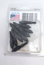 Cabella`s Bullet Point Tip Arrowhead 100 Grain For 17/64 To 9/32 Fits Slim Arrow