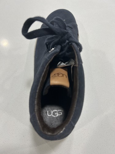 UGG Men’s Cali Sneakers High Top In Navy Suede Size 11 MSRP $140 - Picture 7 of 12