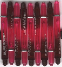 2in. 2ba Black/Pink HARROWS SUPERGRIP FUSION Dart Shafts  Rings: 1 Set of 3