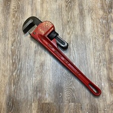 Heavy Duty PIPE WRENCH 14" Adjustable Plumbing Mechanics MonkeyWrench unbranded