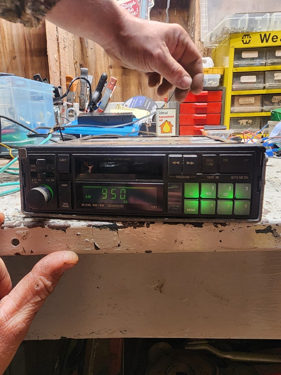 Alpine 専用ラジオカセットプレーヤーデッキ7283JS Alpine 専用ラジオカセットプレーヤーデッキ7283JS Yahoo