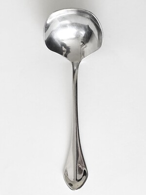 Oneida Silver Stainless Steel CAPELLO GRAVY LADLE Flatware Silverware MCM