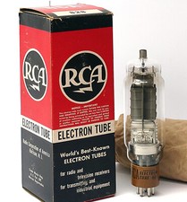 Sende-Röhre RCA 828, Leistungs-Beam Power Tetrode in OVP
