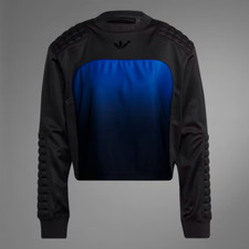 ADIDAS ORIGINALS WOMENS BLUE VERSION GOALKEEPER JERSEY TOP SIZE MEDIUM NWT $150