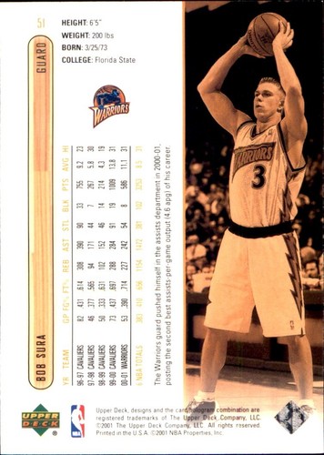 2001-02 Upper Deck 🏀 YOU PICK #2 - #437 🏀 NBA Cards SP RC Base Commons Stars - Photo 54 sur 238