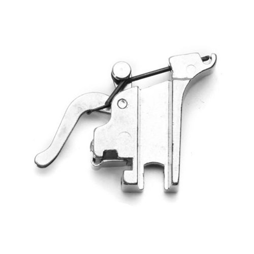 Silver High Shank Presser Foot Bracket Adapter Standard Snap On Sewing
