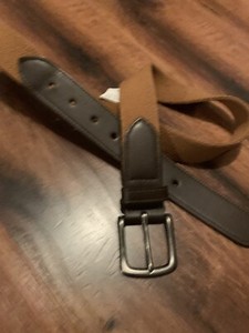navy elastic belt